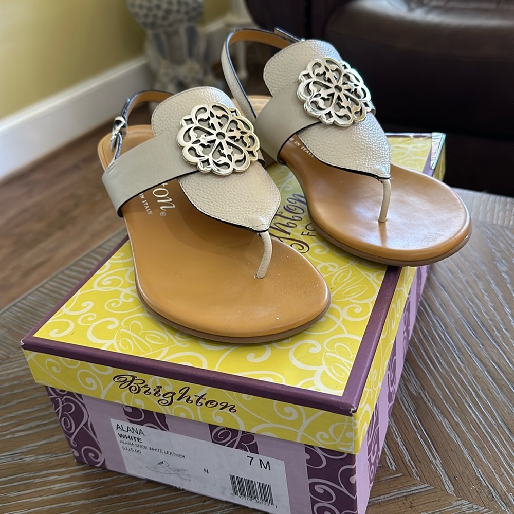 Off White Brighton Sandals - EUC